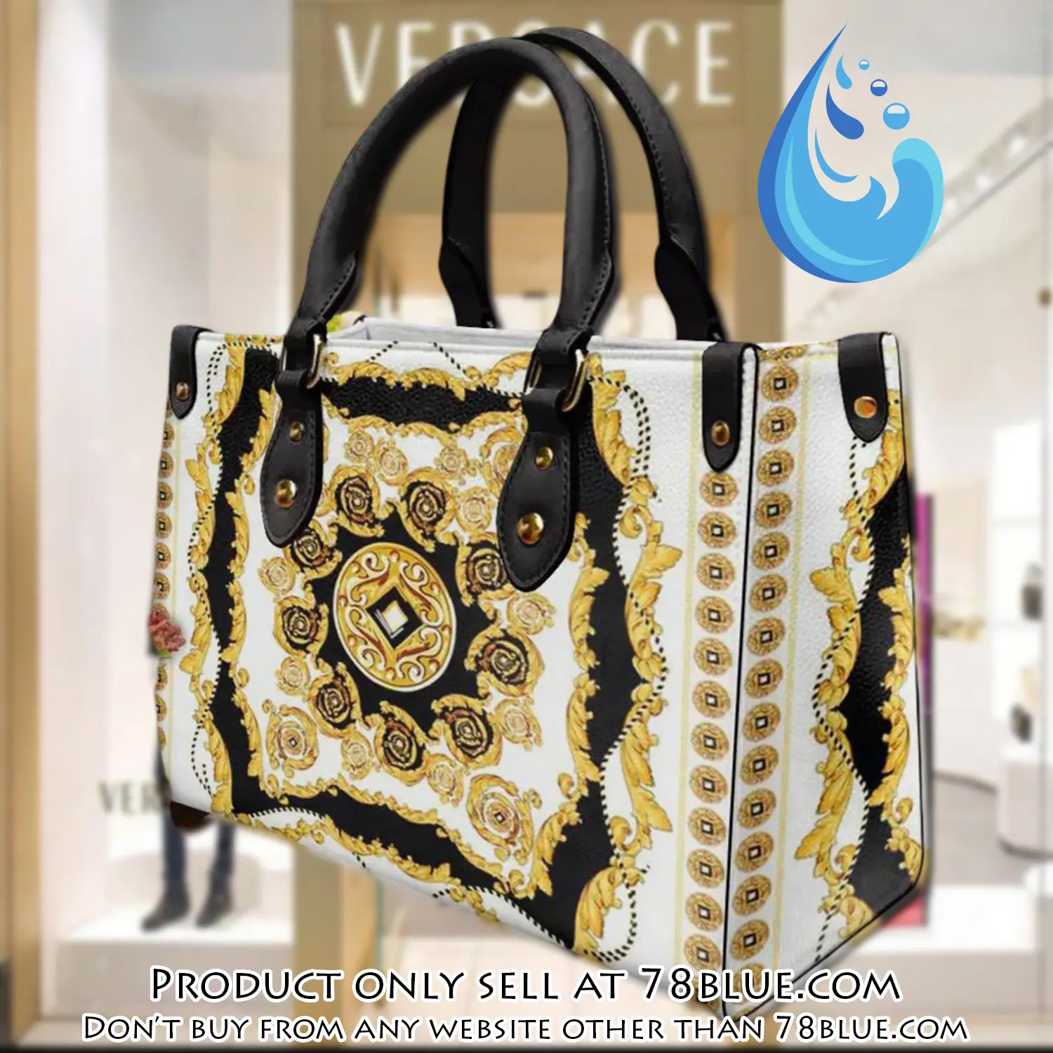 Versace women luxury leather handbag 3d lhb1076 78b1500380